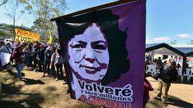 Cientos de personas exigen justicia para ambientalista hondureña asesinada