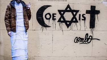 Grafitero de París Combo pugna por tolerancia entre credos 