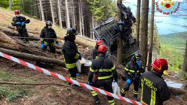 Tres sospechosos de accidente en teleférico en Italia quedan en libertad