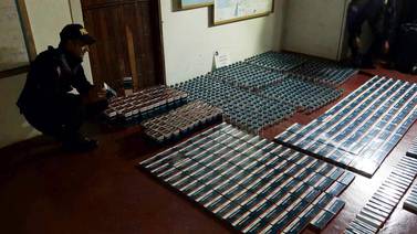 Fuerza Pública decomisó contrabando de 63.000 pastillas provenientes de Nicaragua
