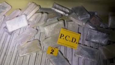 37 paquetes de cocaína caen en megapuerto de Limón 