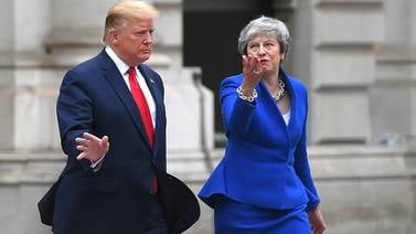 Trump arrecia ataques contra Theresa May y el embajador británico en Washington por filtraciones