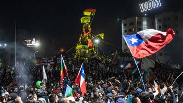 Chilenos celebraron en grande la derogación de la Constitución de Pinochet