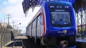 Servicio de tren desde Oreamuno iniciará con plan piloto a partir del 2 de mayo