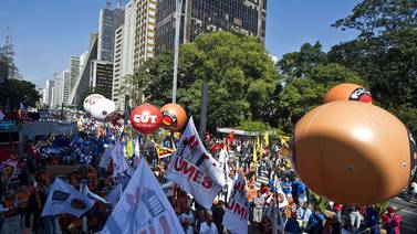 Brasil  salió a protestar, pero menos fuerte  ahora    