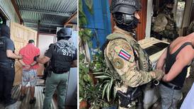 Capturados sujetos que amenazaron con AK-47 a agentes del OIJ en Lindavista de Río Azul