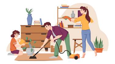 Mujeres destinan 16 horas semanales más que los hombres a tareas domésticas sin paga: la brecha se redujo en 5 años