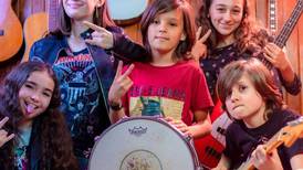 Rock con talento infantil, así es The Dorians, la banda de Andrey Ramírez