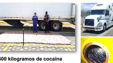 Tico cae en Nicaragua por trasiego de 400 kilos de coca en tráiler