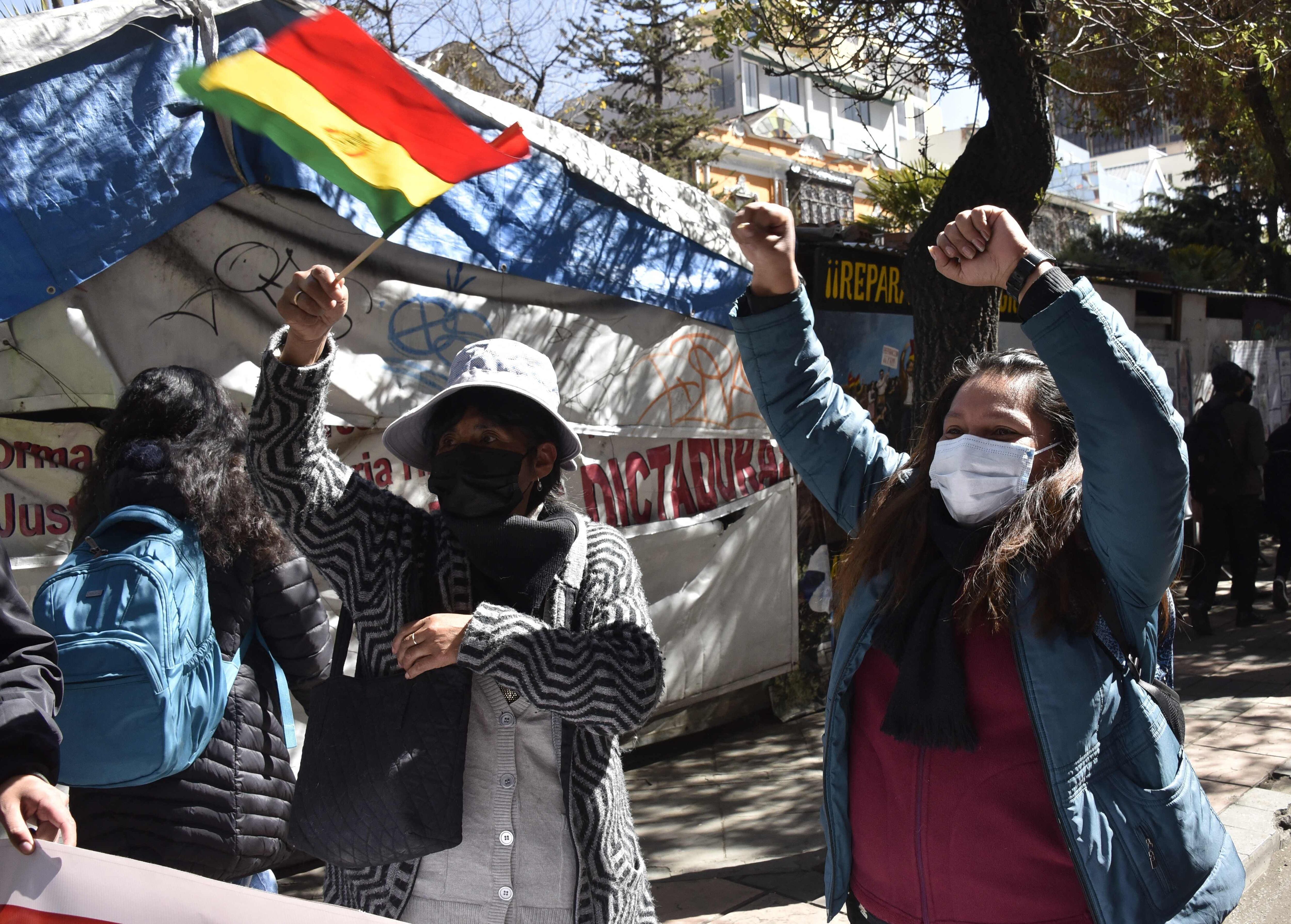 La región de Santa Cruz, locomotora económica de Bolivia, fue escenario de fuertes protestas callejeras desde la detención a fin de diciembre pasado de su gobernador Luis Fernando Camacho, uno de los mayores opositores del gobierno izquierdista del presidente Luis Arce. FOTO: