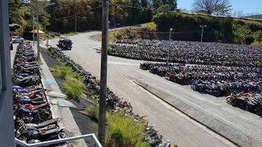 Roban al Cosevi 166 motos decomisadas en depósito de La Guácima