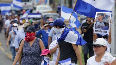 
Nicaragüenses demandan liberación de detenidos  en protestas políticas
