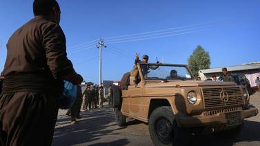  150 kurdos de Irak van a defender ciudad siria de Kobane