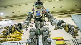 ‘¡Vamos! ¡Vamos!’, dijo Fedor, el primer robot humanoide ruso, enviado al espacio este jueves