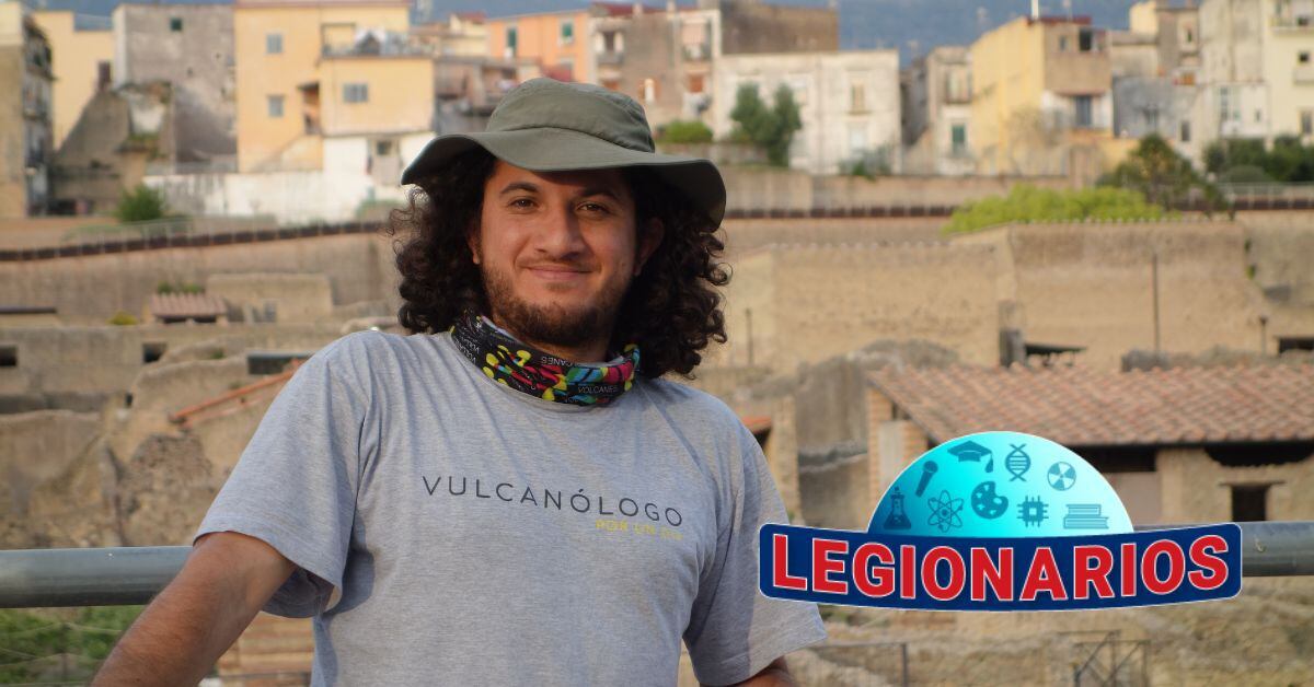 Gino González, el tico que trabaja dentro del volcán Campi Flegrei en Italia