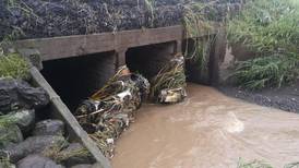 Cinco transitadas vías de GAM en alto riesgo de inundación