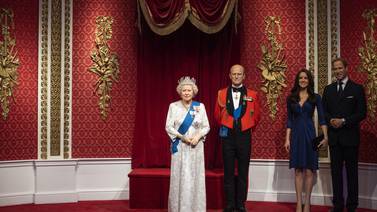 Museo de cera de Londres saca a Enrique y Meghan de la familia real