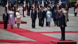 Trump se convierte en primer mandatario extranjero en encontrarse con el emperador japonés Naruhito