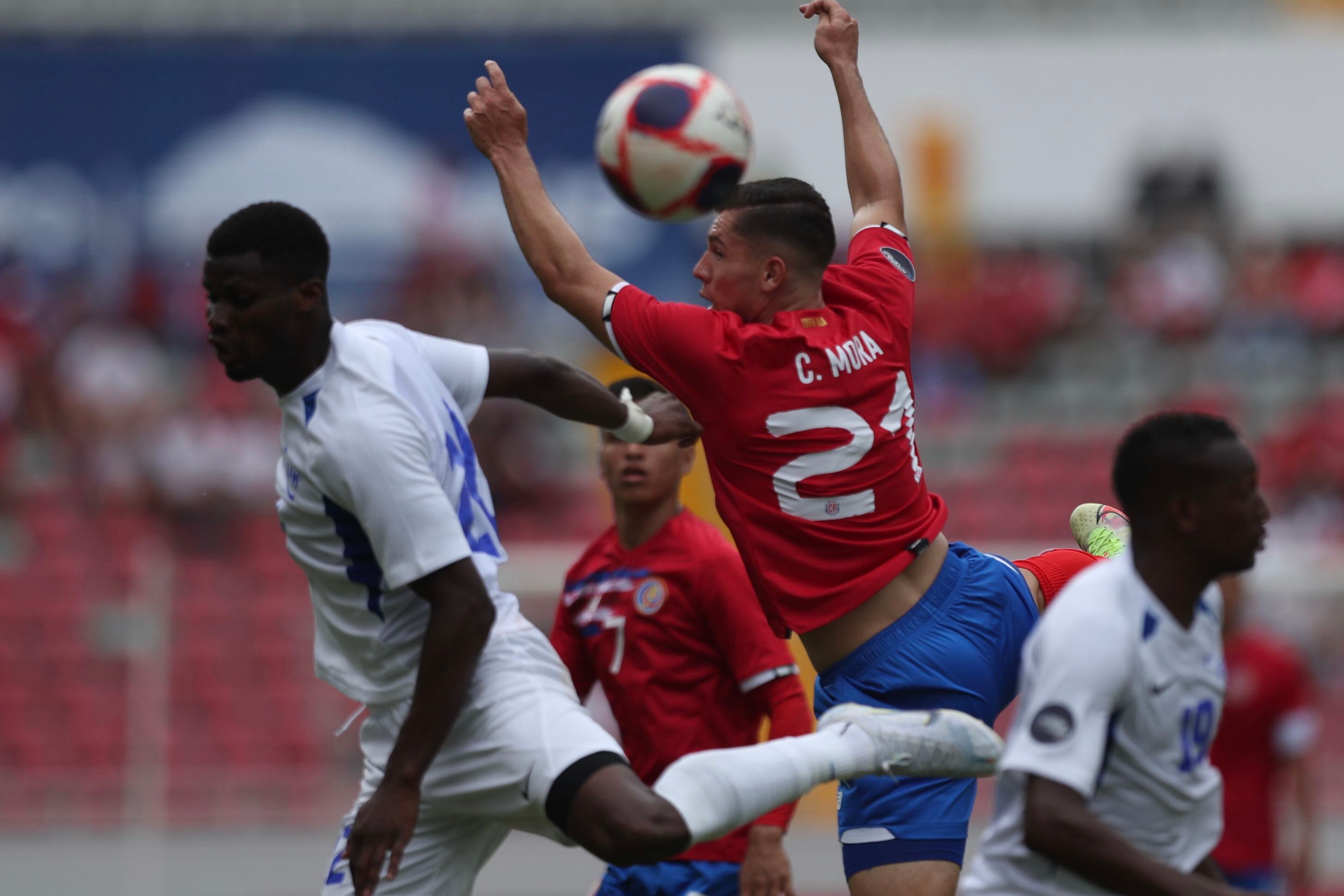 05/06/2022, San José, Estadio Nacional, partido de la Liga de Naciones entre Costa Rica y Martinica.