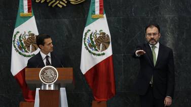 Luis Videgaray, quien habría gestionado visita de Donald Trump a México, asume la cancillería azteca