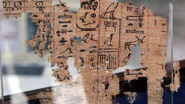 Exhiben los papiros más antiguos de Egipto