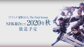 El ‘animé’ ‘Attack on Titan’ tendrá una cuarta y última temporada