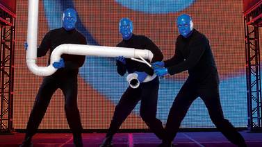 Blue Man Group empapará de humor Costa Rica