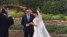 Fabiana Granados, Miss Costa Rica 2013, celebró su boda en España