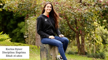 Esgrimista tica Karina Dyner fue novena en Copa del Mundo juvenil en Israel