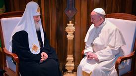 Papa dice a ortodoxos que conquistas armadas no tienen que ver con Dios
