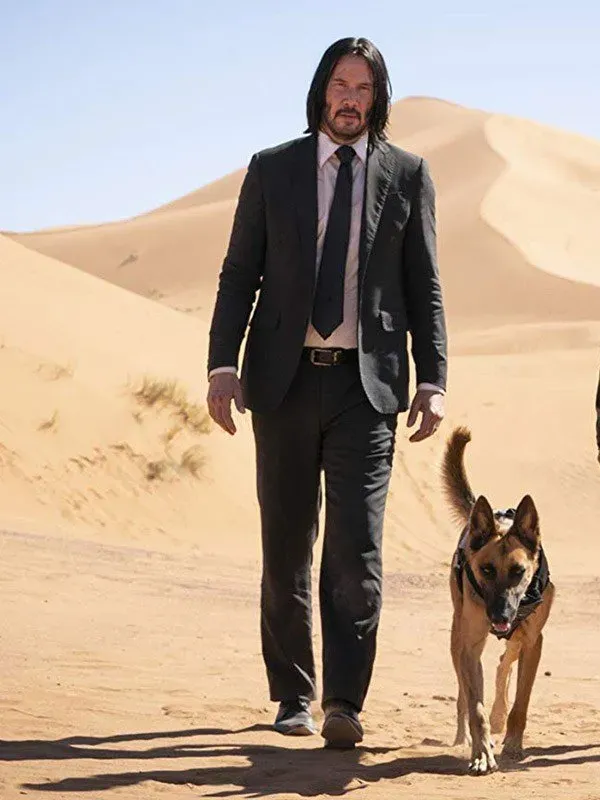 Keanu Reeves grabó bastante metraje de 'John Wick: Parabellum' en el desierto del Sahara. Foto: Lionsgate
