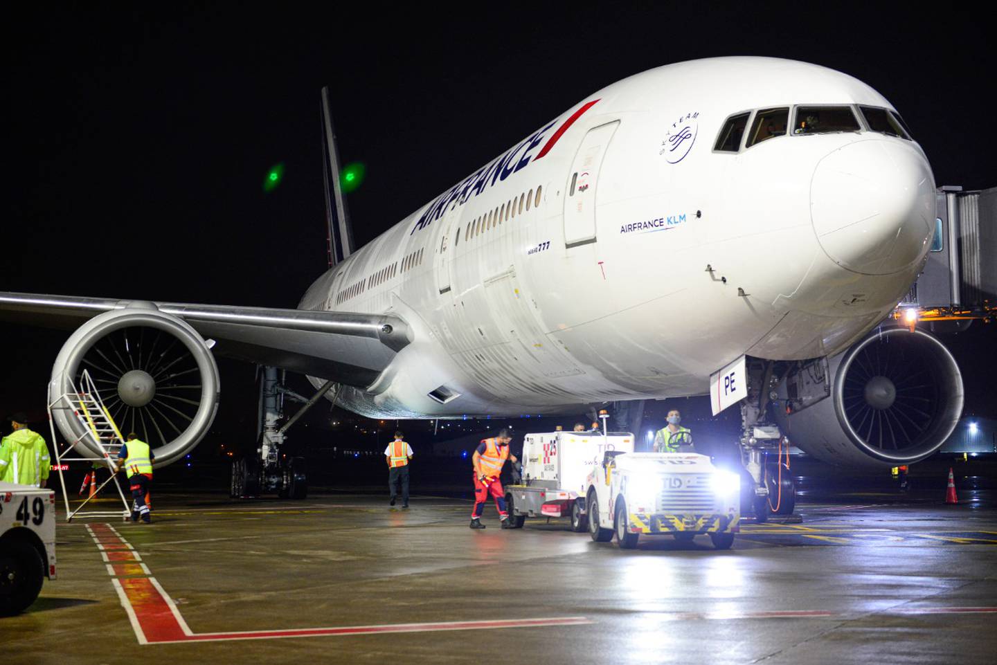 La aerolínea Air France reinició sus vuelos al aeropuerto Juan Santamaría el 31 de octubre, mientras Avianca, Jetblue y Air Canadá este 1.° de noviembre. Foto: Cortesía ICT