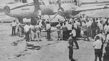 Hoy hace 50 años: Lacsa estrenó dos aviones con vuelo inaugural a Limón