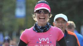 Viviana Calderón rememora su primera maratón mientras era mamá primeriza