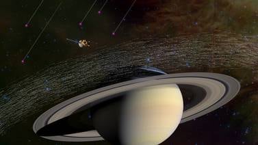 Sonda Cassini descubre polvo interestelar en Saturno