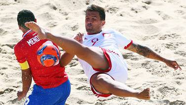 Esfuerzo de Selección de fútbol playa fue insuficiente y quedó eliminada del Mundial 