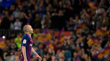 Andrés Iniesta dice adiós al Barcelona con una fiesta en el Camp Nou