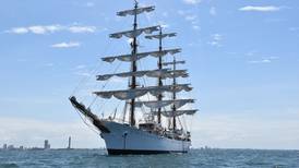 Buque de la Armada Argentina llegó a Costa Rica como ‘embajada navegante’