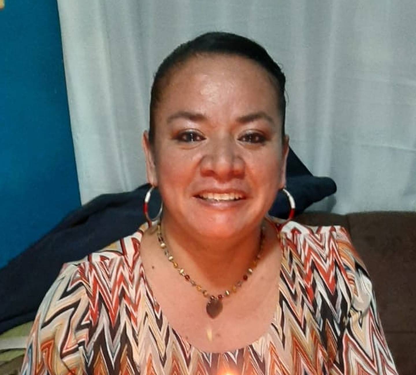 En el tiroteo falleció Sigrid Chaves González, quien no tenía nada que ver con el objetivo de los pistoleros. Era ama de casa y madre de un joven.  Foto: Facebook