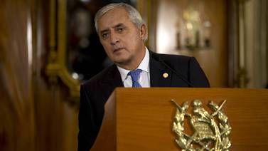 Juez emite orden de captura contra Otto Pérez, presidente de Guatemala