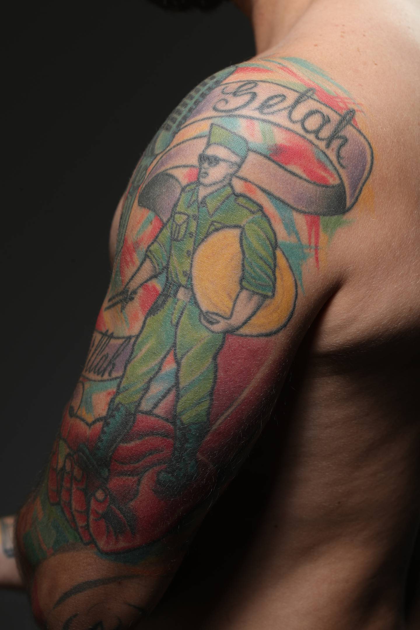 fotos del periodista Jorge Vindas para trabajo exclusivo de VIVA La Nació / MATERIAL EMBARGADO HASTA SU USO / Proyecto Historia de tatuajes / Foto John Durán