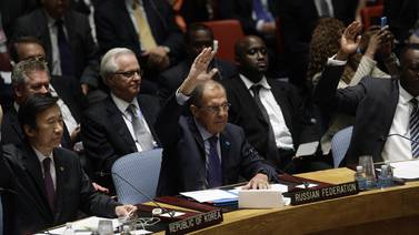  ONU respalda  destrucción del arsenal químico de Siria