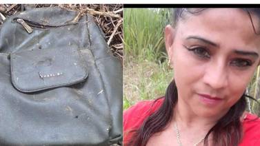Rescatistas hallan bolso con pertenencias de Emilce Soto, desaparecida hace dos meses
