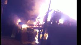 (Video) 14 personas pierden su casa por incendio registrado en Pavas