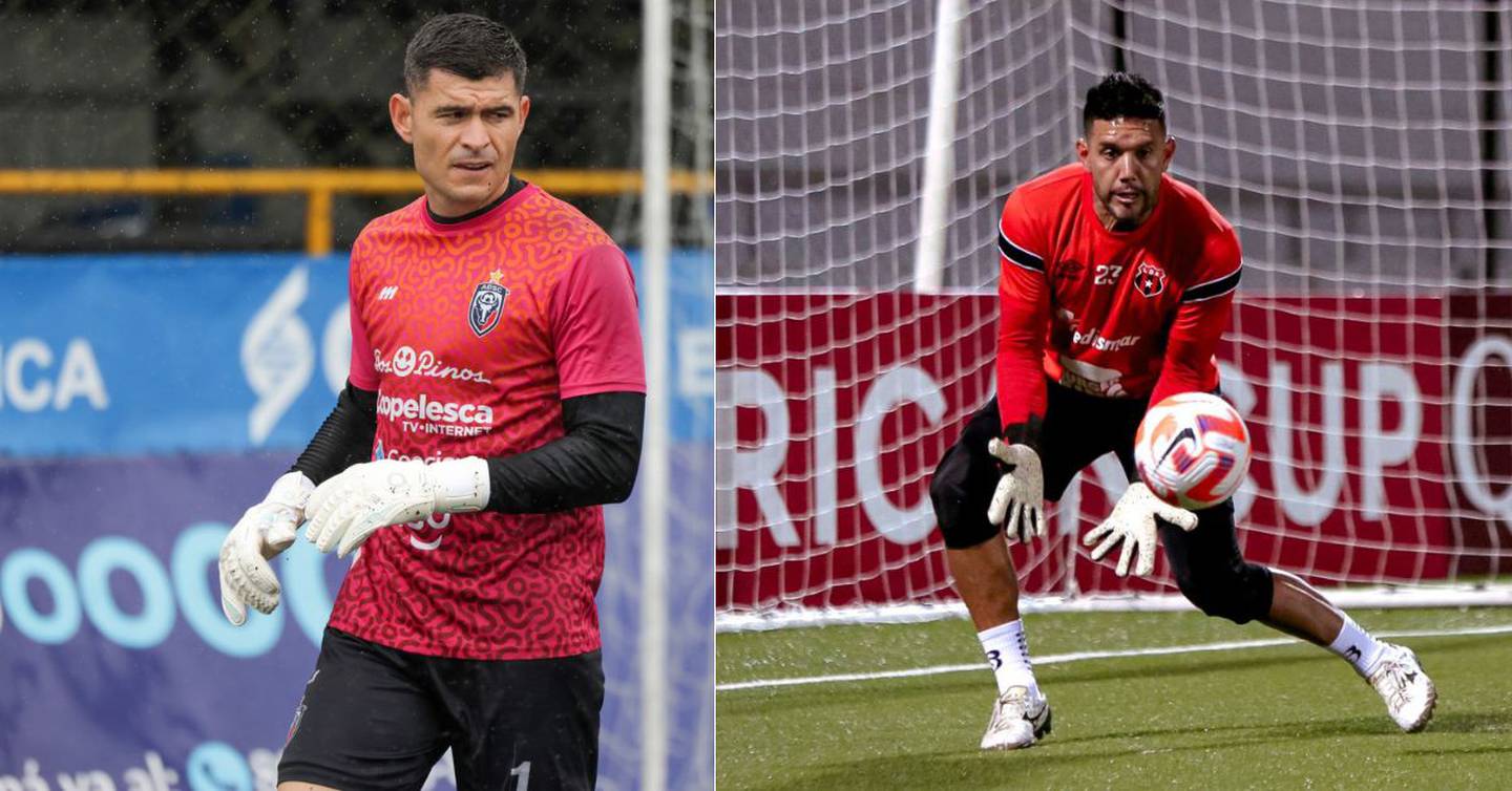 Danny Carvajal y Leonel Moreira pretenden ser protagonistas en el partido entre San Carlos y Liga Deportiva Alajuelense.