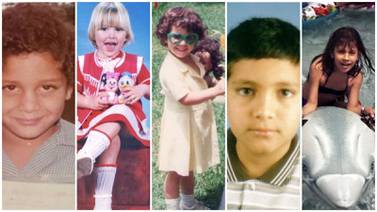 Día del Niño: Estas son varias figuras de la farándula tica en su infancia... ¿Las reconoce? 