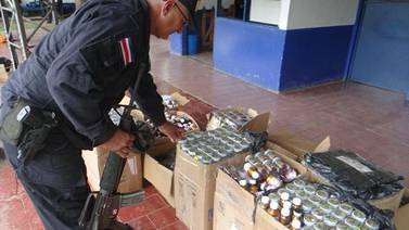 Trailero intentó ingresar con 51 kilos de pastillas procedentes de Nicaragua