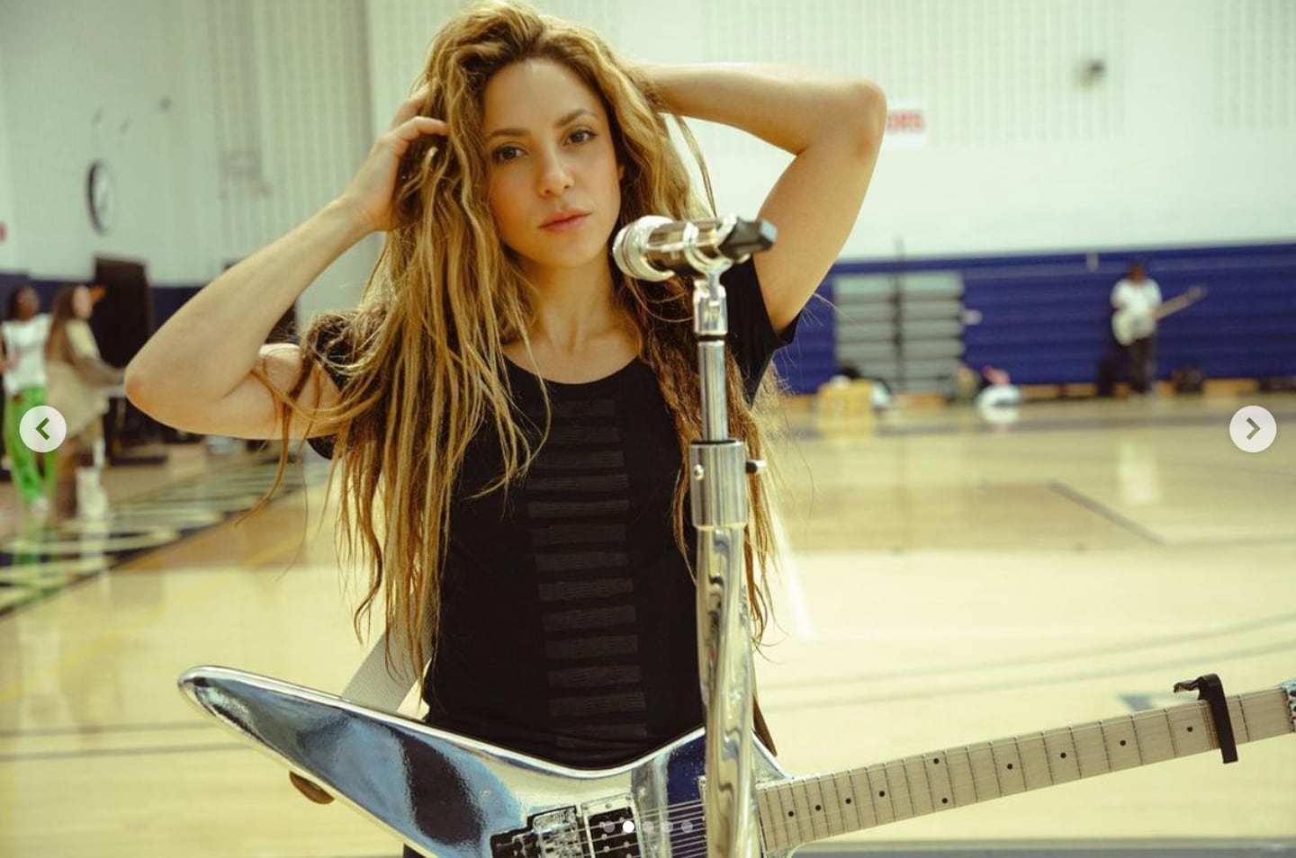 Shakira prepara los últimos detalles de su presentación para los MTV MVAs 2023