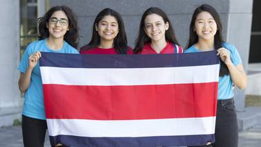 Cuatro colegialas representarán a Costa Rica en la Olimpiada Europea Femenina de Matemáticas