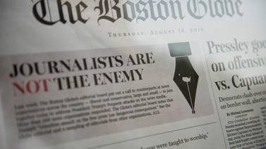 Diarios defienden libertad de prensa ante ataques de Donald Trump